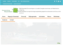 Tablet Screenshot of groenstichtingrozendaal.nl